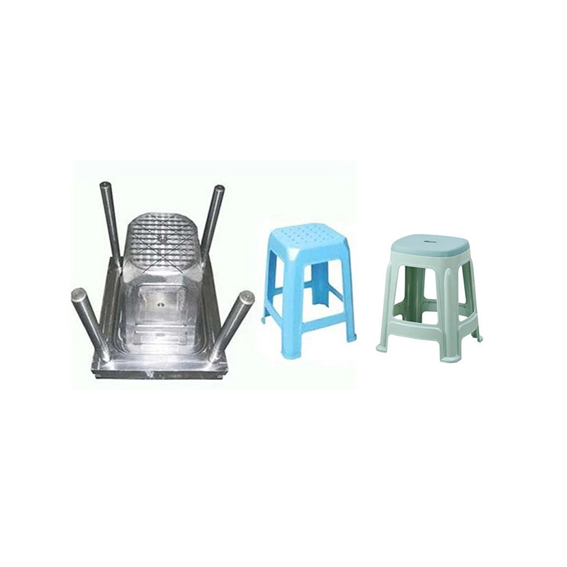 plastic injection chair mould rattan stool mold