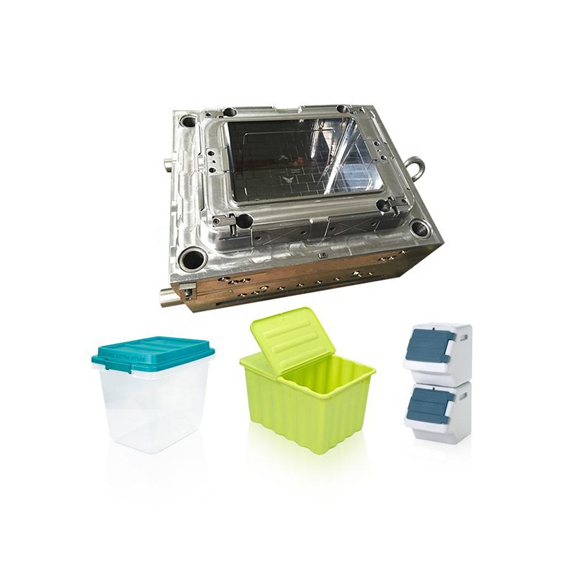 Storage box mould with handle and lid